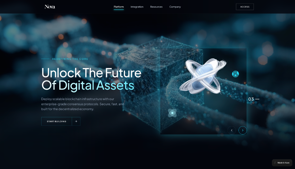 Research prototype dashboard visual